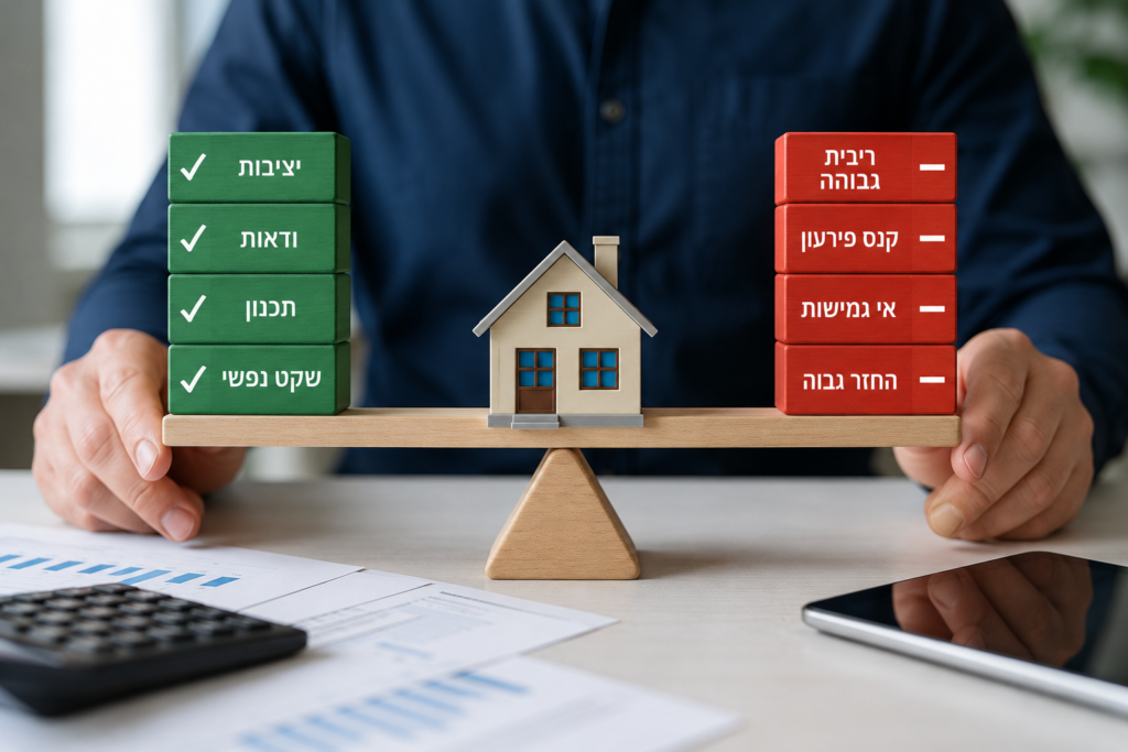 היתרונות והחסרונות של מסלול ריבית קלצ
