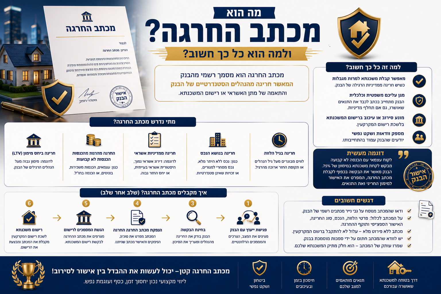 מה הוא מכתב החרגה ולמה הוא כל כך חשוב