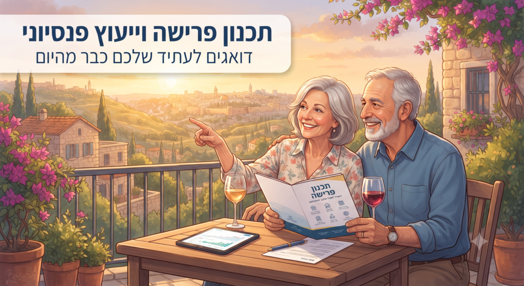 תכנון פרישה וייעוץ פנסיוני לדאוג לעתיד