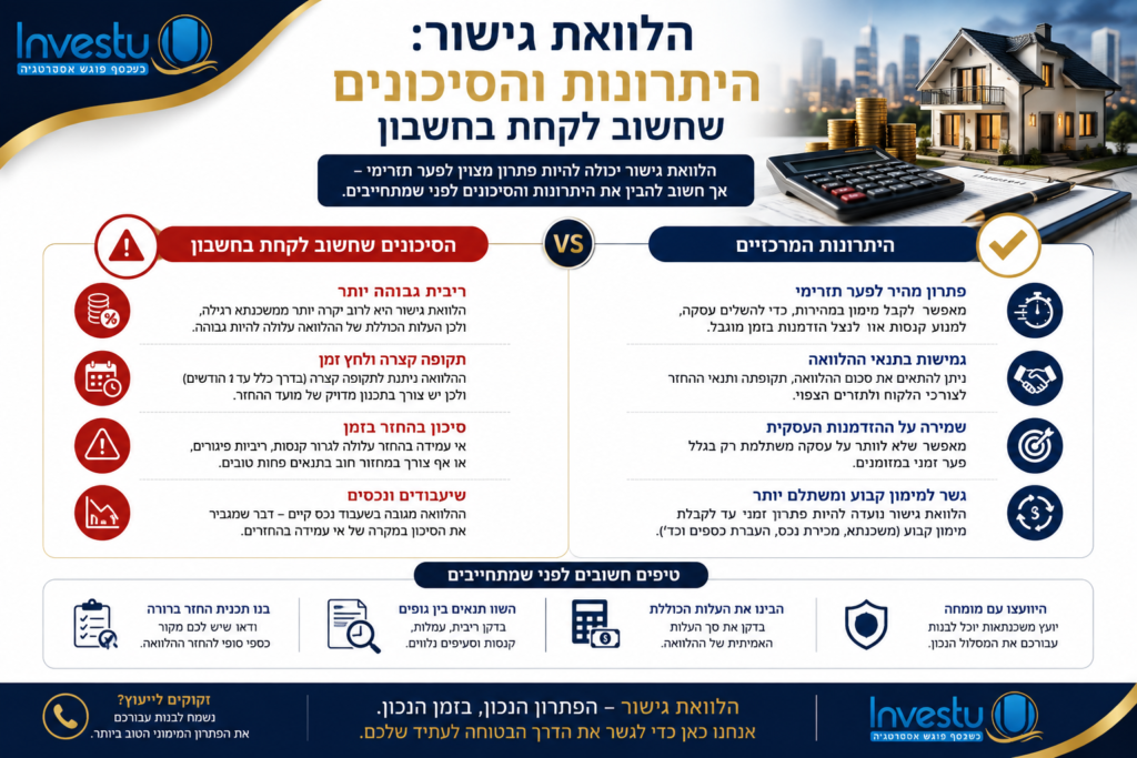 היתרונות והסיכונים שחשוב לקחת בחשבון